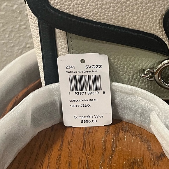 NWT Coach Jade Shoulder Bag in Colorblock 2341 - Picture 12 of 12
